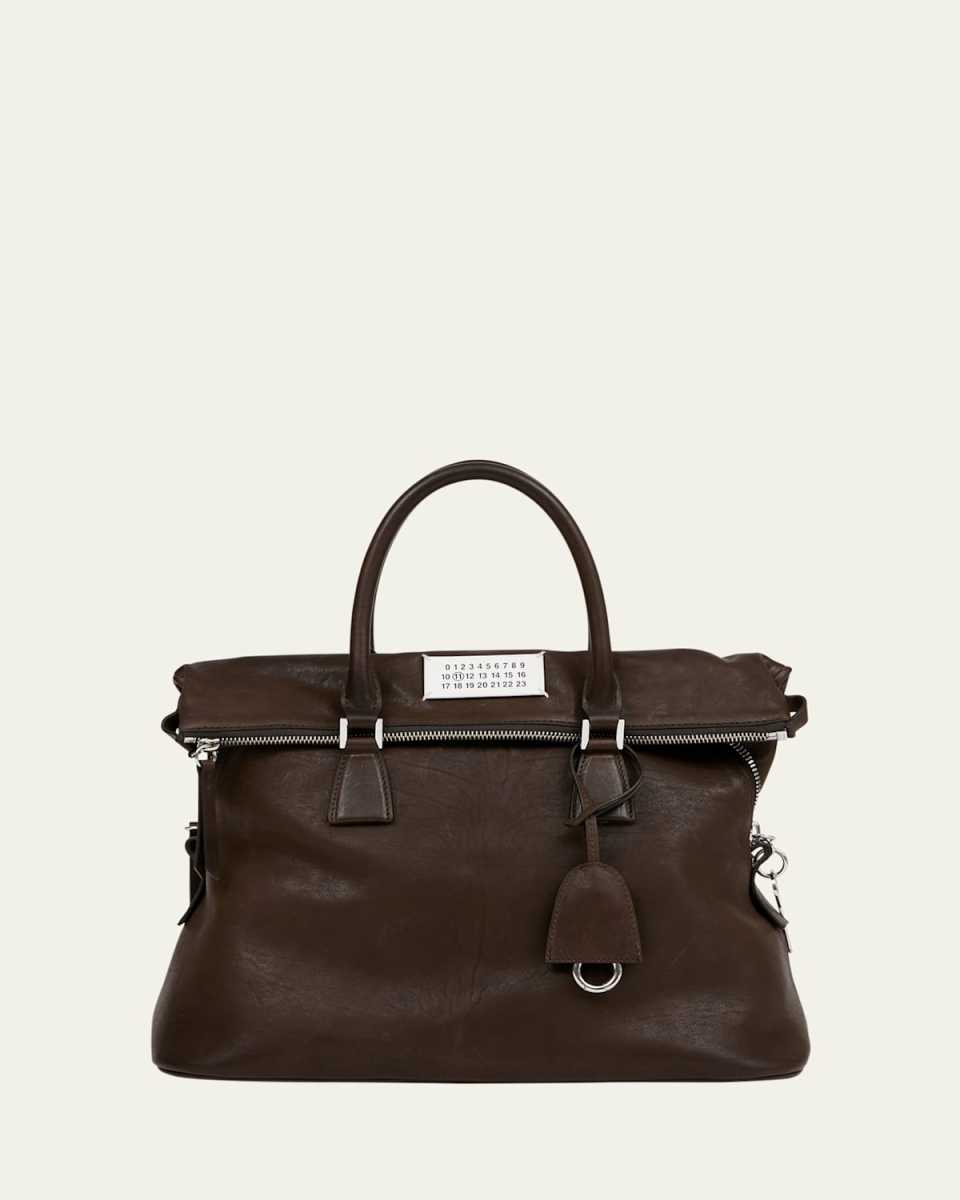 5AC Loved To Death Calf Leather Medium Top Handle Bag